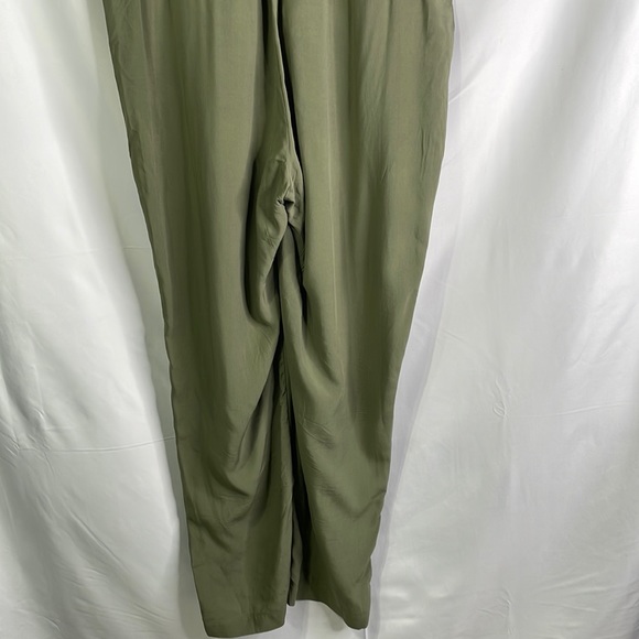 NWT Loft outlet green sleeveless jumpsuit - Picture 5 of 5